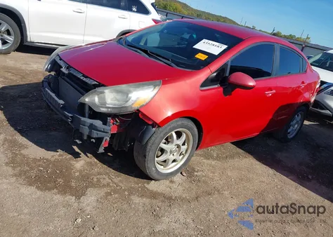 2014 Kia Rio Lx z USA, uszkodzony, nr VIN KNADM4A37E6364830